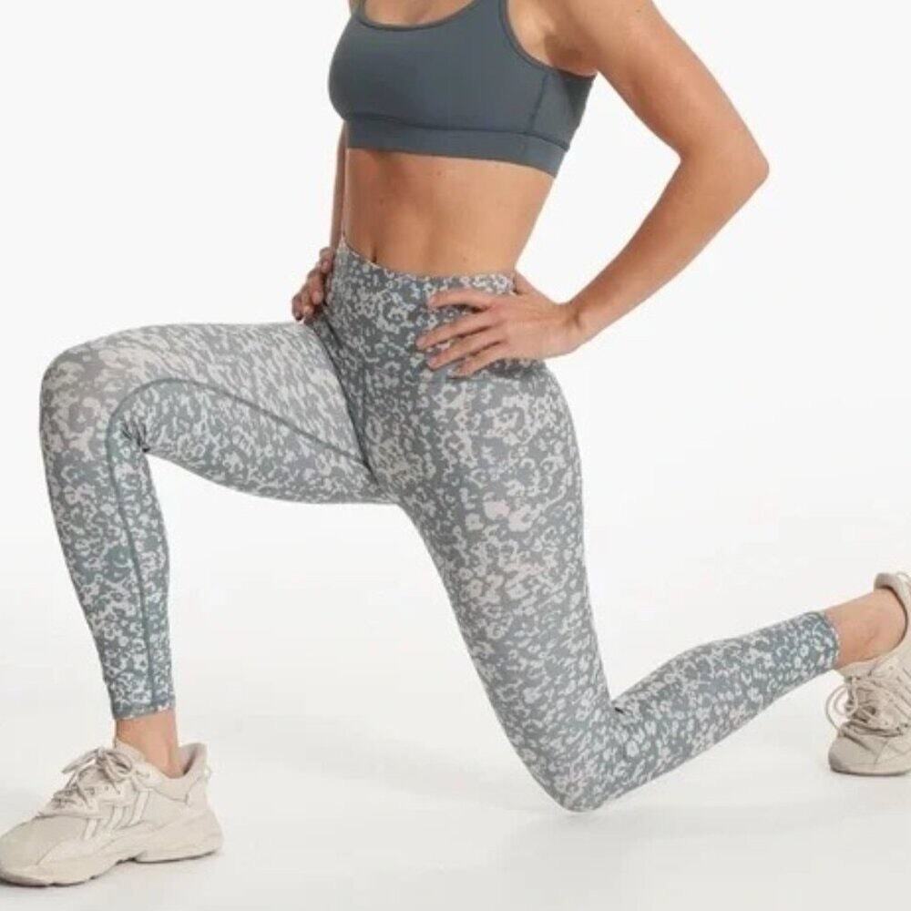 Vuori Clean Elevation Dreamknit Move Leggings *Light Stone Bloom